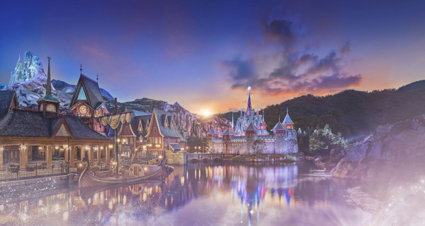 World of Frozen landscape