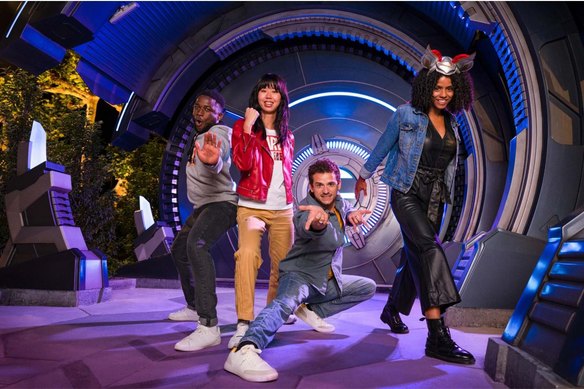 Guests at Marvel Avengers Campus