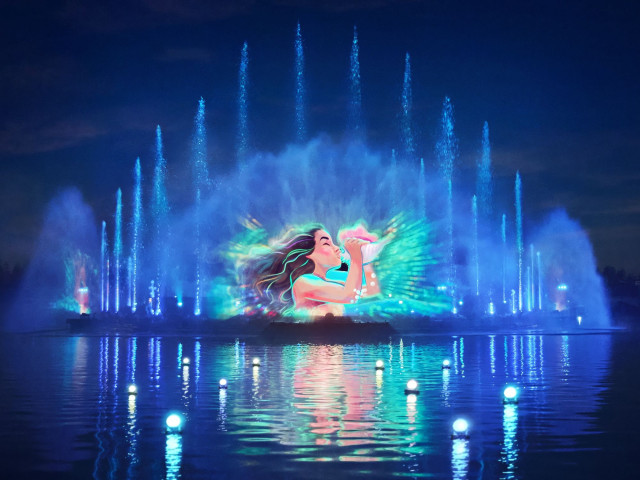 disney cascade of lights